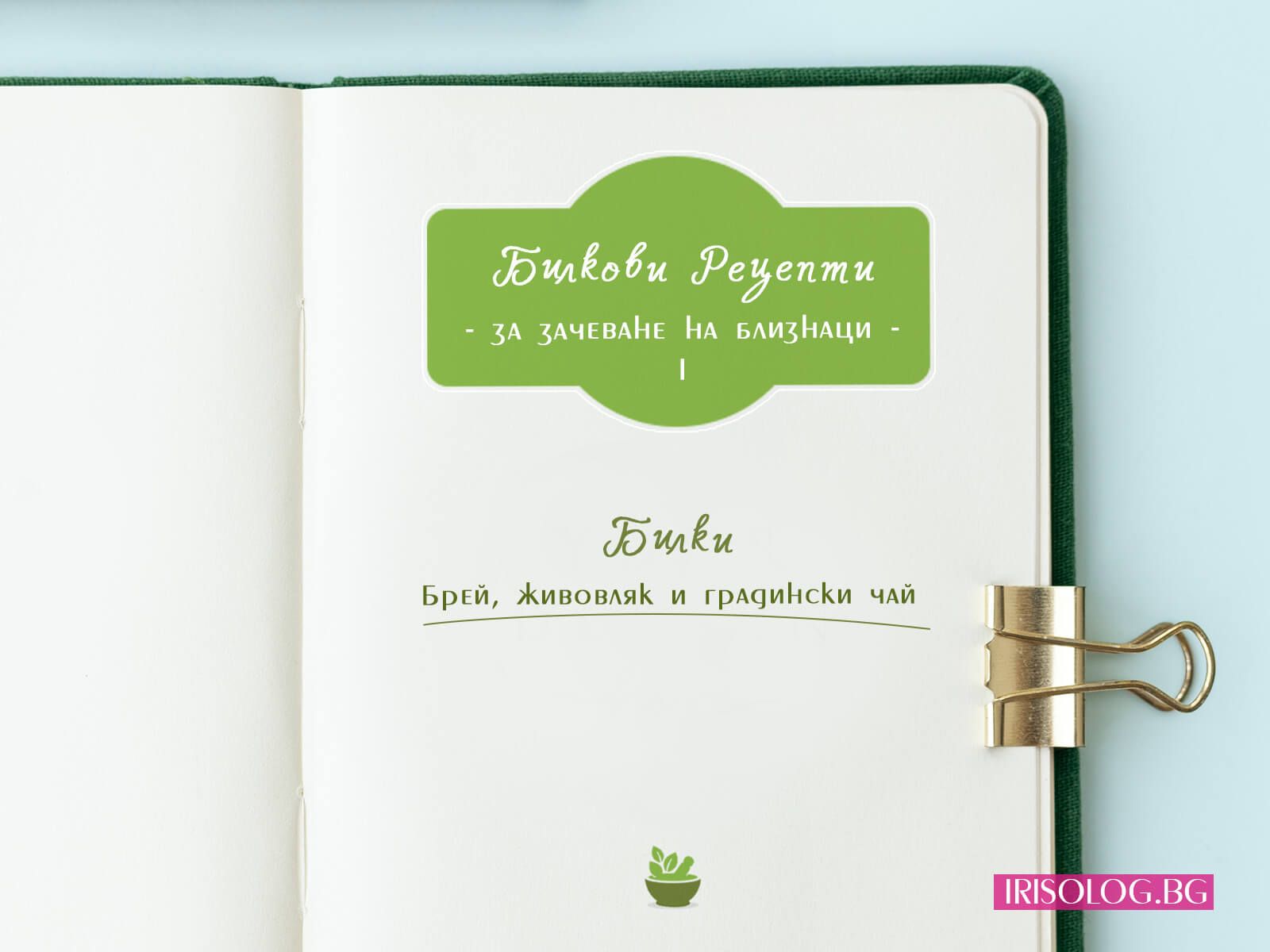 Народна рецепта за зачеване на близнаци 1